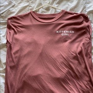 Kittenish Girl shirt